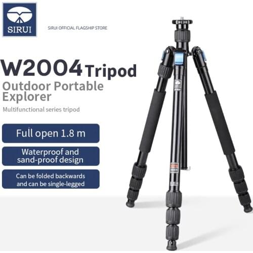 Sirui W2004 Tripod Waterproof and Sand Prevention Professional SLR Camera Refractive One-legged Tripod Bracket