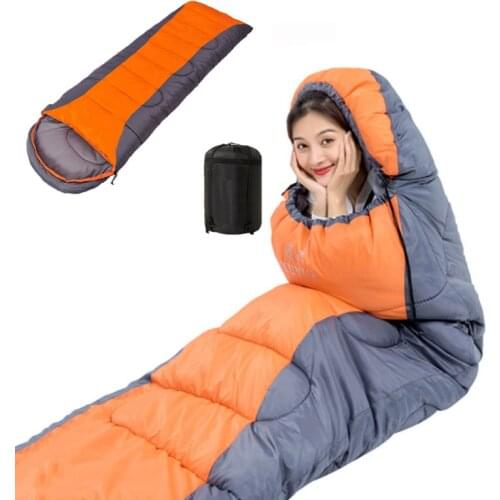 Desert&Fox Camping Sleeping Bag, Lightweight 4 Season Warm & Cold Envelope Backpacking Sleeping Bag for Outdoor Traveling Hiking
