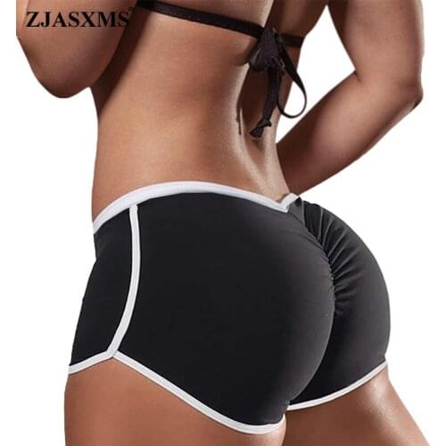 Spring Yoga Shorts Womens Gym 2021 New Hip Push Up Slim Fit Seamless Leggings Summer Solid Pleated Energy Running Shorts Workout
