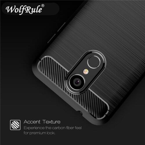 WolfRule For LG K8 2018 Case For LG K9 Cover Shockproof TPU Brushed Back Case For LG K8 2018/ LV3 201/ Aristo2 X210 Fundas 5.0"