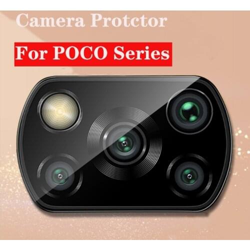 Camera Protector Tempered Glass For Xiaomi Poco X3 NFC X2 F2 Pro M2 Redmi note 9 8 7 6 Pro Camera Protective Lens Film