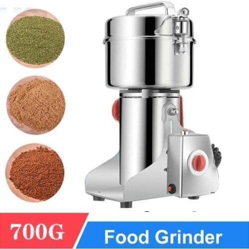 220V 700GHand-Cranked Peanut Crusher Mill Grain Powder Grinding Machine Manual Coffee Bean Grinder Pepper Seasoning Herbs
