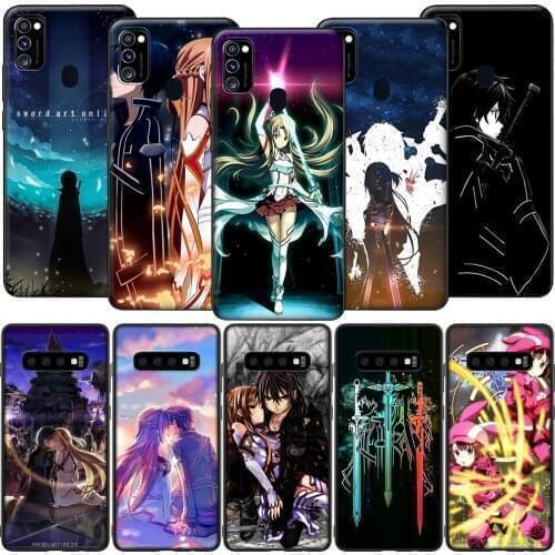 GX243 Sword Art Online Case for Samsung A6 A7 A8 Plus A9 A10 A20 A30 A40 A50 A60 A70 A01 EU A11 A21S A31 A41