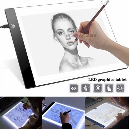 Brand New A3/a4/a5 Digital Usb Drawing Board Led Graphic Pad Light Box Tracing Copy Board Electronic Art Writing and Painting