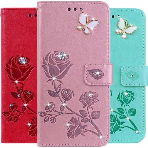 3D Flower Leather Case for Sony Xperia XZ4 Compact 1 ACE X Mini XP Performance XA Ultra XA1 Z6 C6 Plus Phone Cover