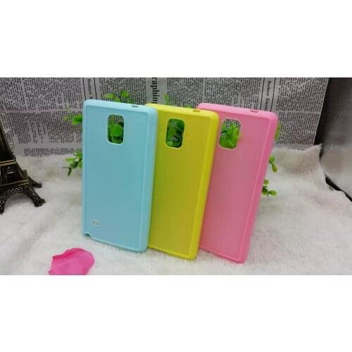 Hot selling cellphone case printer 2D TPU sublimation blanks For Samsung NOTE4