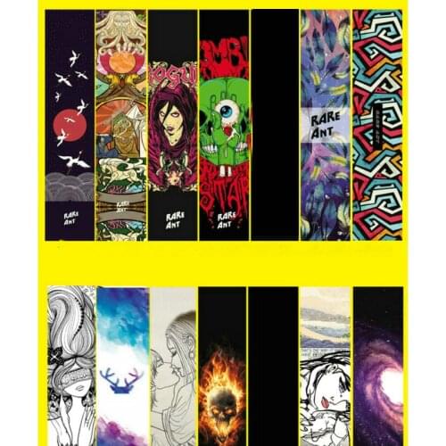 Longboard Skateboard Sandpaper Griptape Non Slip Long Board Deck Protection Sticker Skateboard Mini Cruiser Sand Paper Outdoors