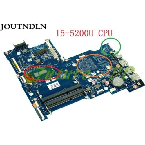 JOUTNDLN FOR HP 15-AC Laptop Motherboard LA-C701P 836039-501 836039-001 w/ i5-5200U CPU Test work