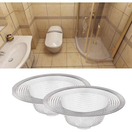 Kitchen Bathroom Metal Sink Sewer Strainer Filter Net Floor Stopper Bath Catcher Bathroom Products Household Merchandises