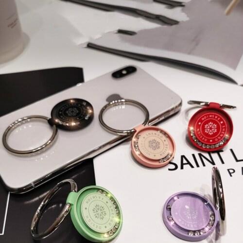 Mobile phone ring buckle bracket womens creative mobile diamond is suitable for Huawei,for Xiaomi for Samsung phone holder car
