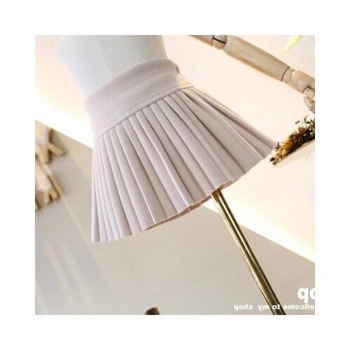 Baby Girl Pleated Skirt 2019 Autumn Winter Toddler Clothes Kids Cute Lovely Tutu Skirts Kids Skirt for Girls Christmas Clothes