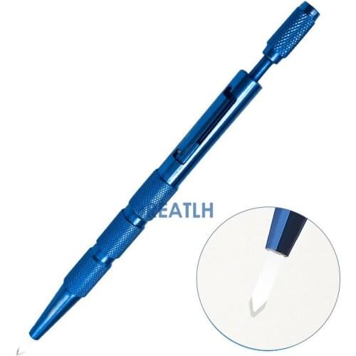 Sapphire Lancet Blade Veterinary Ophthalmic Knife Eye Tools Ophthalmic Eye Instrument