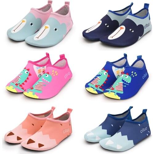 Slippers for the Sea Swimming Shoes Kids Slipstop Quick Dry Barefoot Wading Diving Bathing Shoes Childrens Outdoor Beach Socks