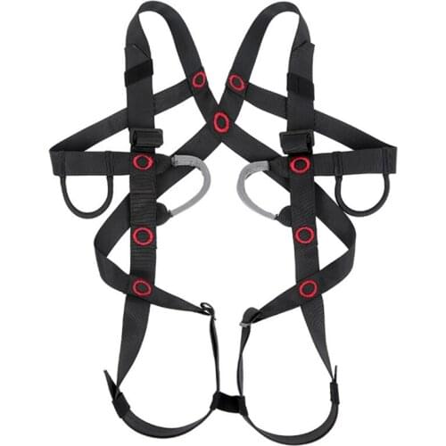 Top!-Professional Outdoor Sports Safety Rope Rock Climbing Safety Rope Full Body Support Climbing Safety Rope
