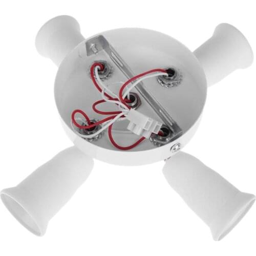 Rotatable 3/5/9 Heads Edison Screw E26 E27 Lightbulb socket Splitter Adjustable Bulb Holder Adapter Converter Lamp Base Holder