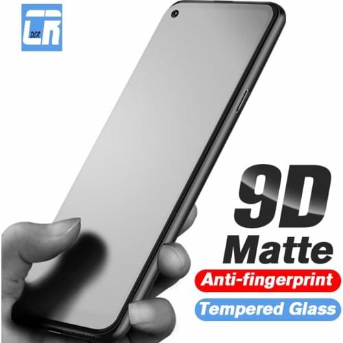9D No Fingerprint Matte Protective Glass for Vivo V17 V15 S1 Pro Z5X IQOO NEO Y19 Y17 Y12 Y11 S7 S5 V20 Frosted Screen Protector