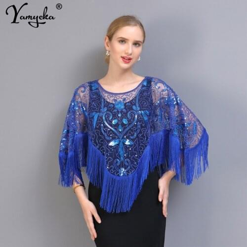 Sexy y2k Summer vintage See Through Sequin crop top women Hollow blouses elegant Tassel Cardigan shawl smock Party Cover Up tops