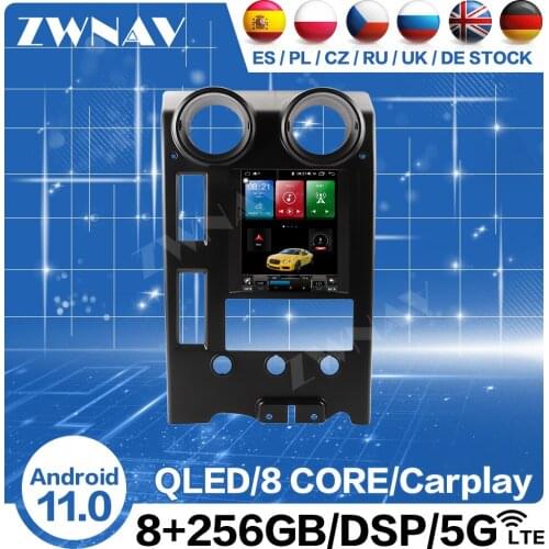 2Din 128G Carplay Tesla Screen Android For Hummer H2 2004 2005 2006 2007 2008 2009 GPS Audio Stereo Car Radio Recorder Head Unit