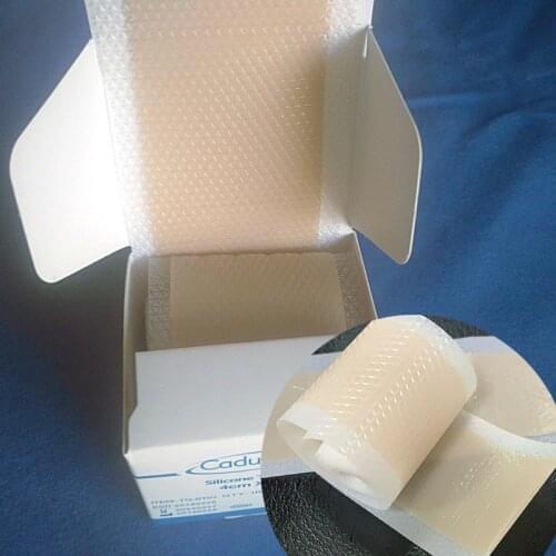 2pcs 4cm*1.5m medical silicone gel tape wound infant wound skin tear painless self adhesive silicone film no allergy scar baby