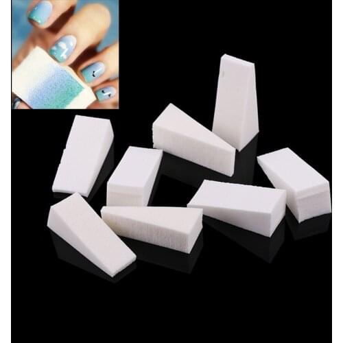8PCS Manicure Tool Nail Art Nail Sponge Beauty Gradient Tips DIY Image Stamp For Gradient Color Template Nail Transfer Makeup