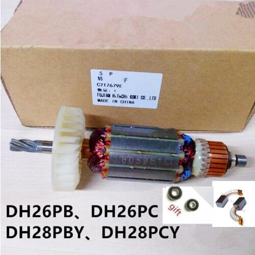AC220-240V Motor Armatur Engine for HITACHI 360961E DH26PB DH26PC DH28PBY DH28PMY DH28PCY