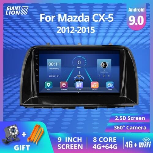 9'' IPS Car Radio For Mazda CX5 CX-5 CX 5 2012-2015 Car Multimedia Video Player Navigation GPS Android 9.0 No 2din Dvd Player