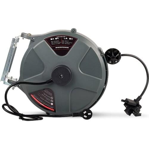 Automatic telescopic suspension coil drum pu clip yarn tube 10 meters trachea recycler pneumatic car wash auto repair