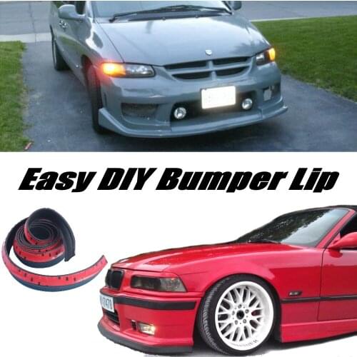 NOVOVISU Bumper Lip Deflector Lips For Dodge Verna / Attitude Front Spoiler Skirt For Car View Tuning / Body Kit / Strip