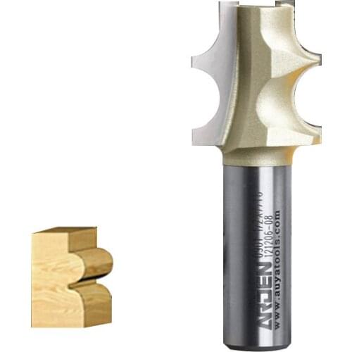 Woodworking tool Flat Straight ARDEN Router Bit - 1/2*1/4 - 3.17 mm " Shank - Arden A0901018