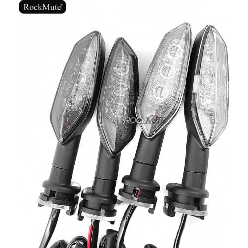 For KAWASAKI Z1000 Z1000SX Z750 Z250SL ER-6F Motorcycle LED Rear Turn Signal Blinker Indicator Light Flash Lamp