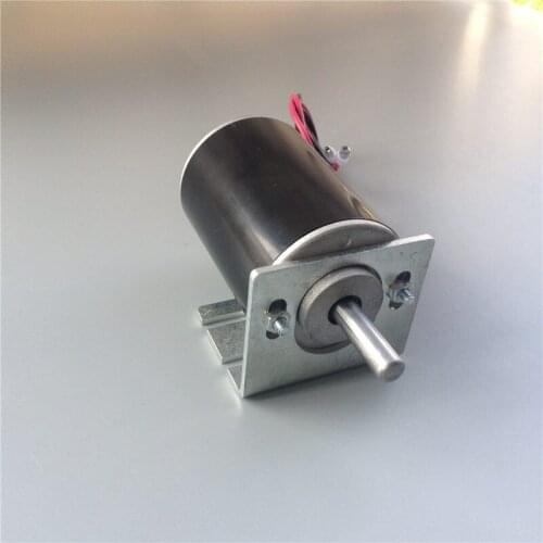 Large torque 12V permanent magnet DC motor 3500 rpm 30W, Fozhu machine, table saw, bench drill motor