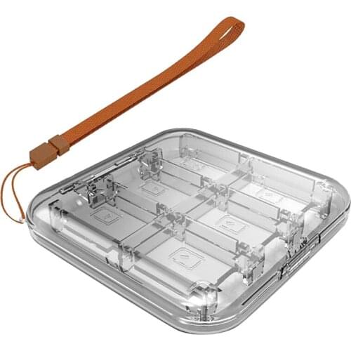 Game Memory Card Micro-SD Case Holder for Nintendo Switch for Switch Lite 12 in 1 Storage Box Accessories