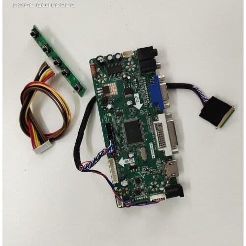 Kit for N184H6-L01/L02 HDMI+DVI+VGA Panel 1920×1080 Screen M.NT68676 Monitor 40pin LCD LED Controller Board Display 18.4"