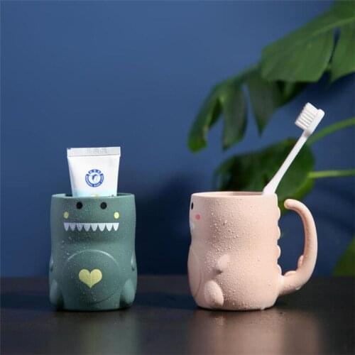 Cute Childrens Toothbrush Cup Toothbrush Holder Bathroom Tumbler Household Milk Water Cups Bath Creative Mouthwash Gargle Cup