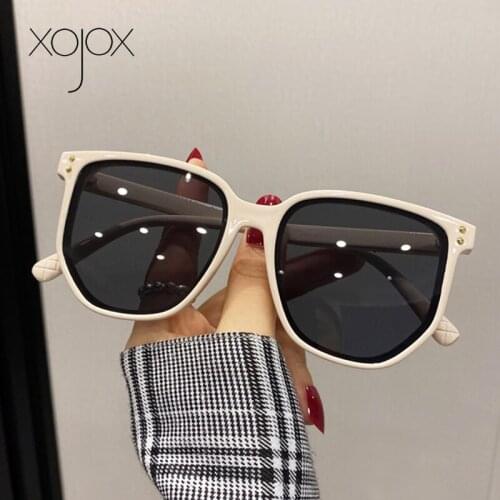 XojoX 2021 Fashion Sunglasses for Women Men Irregular Vintage Sun Glasses Oversizes Polygon Outdoor Goggles Retro Eyeglasses