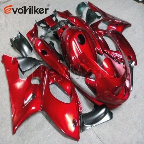 ABS fairings for YZF600R 1997 1998 1999 2000 2001 2002 2003 2004 2005 2006 2007 red motorcycle panelsH3