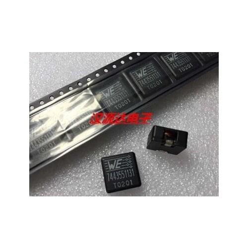 7443551131 13UH 10A 13X13X6MM flat copper coils high-current inductors