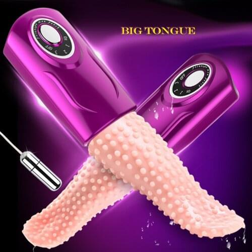 Sucking Vibrator Clitoris Stimulator Tongue Licking Sextoy 7 Speed Female Sex Toys G Spot Vibrators for Women