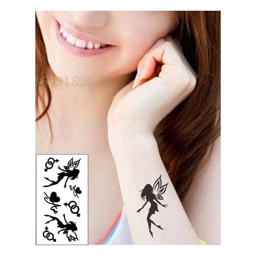 Waterproof Temporary Tattoo Sticker for girl women angel tatto stickers flash tatoo fake tattoos Body Art