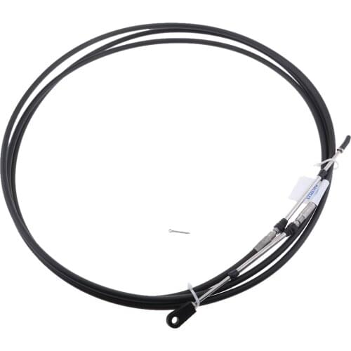 Universal Throttle Cable Black for Marine Boat Motor Control Lever 26 FT