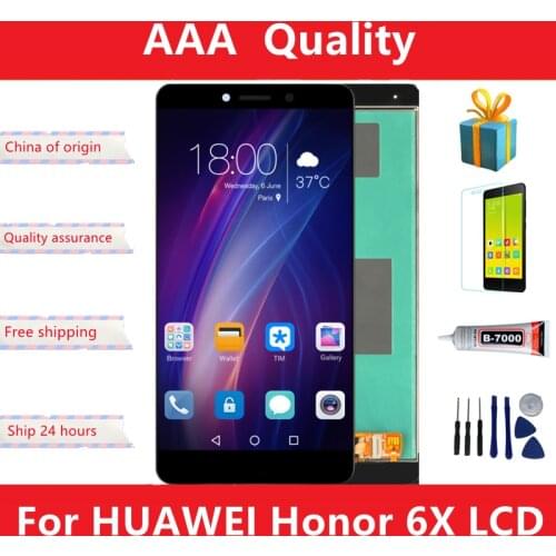 5.5" Lcd For Huawei Honor 6X LCD Display Touch Screen Digitizer Assesmbly Replacement For Huawei Honor6X Display Screen