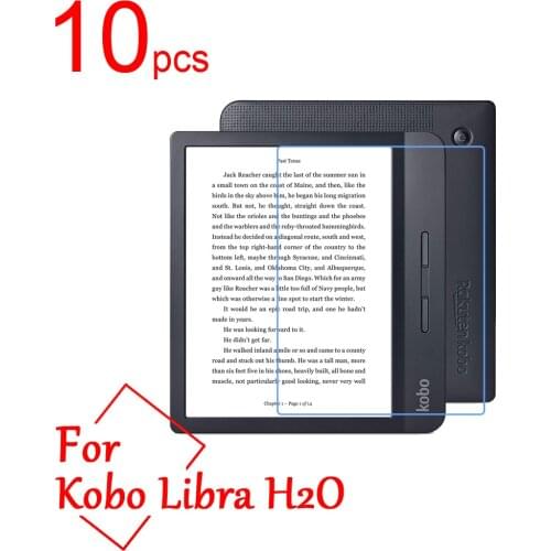 10pcs/lot Ultra Clear/Matte/Nano anti-Explosion LCD Screen Protector Film Cover For Kobo Libra H2O E-Book Protective Film