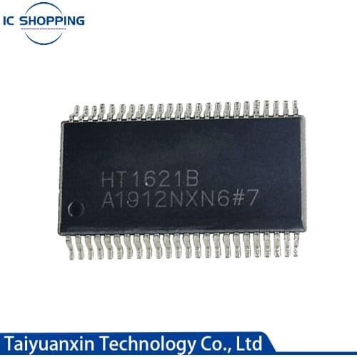 10PCS SMD HT1621B LCD Driver IC RAM Mapping LCD Chip SSOP 48 Brand New