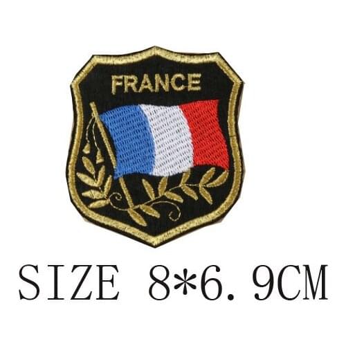 Lgbt accessories Factory custom embroidered badge Clothing Brand Embroidered Iron On Sew Patch Badge Good Quality