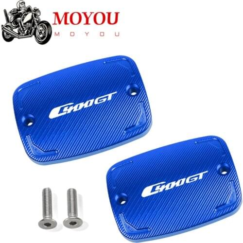 For BMW C400X C400GT C400 X GT C 400X 400GT CNC Aluminum Front Brake Reservoir Fluid Tank Oil Cup Cover Motorcycle Accessories