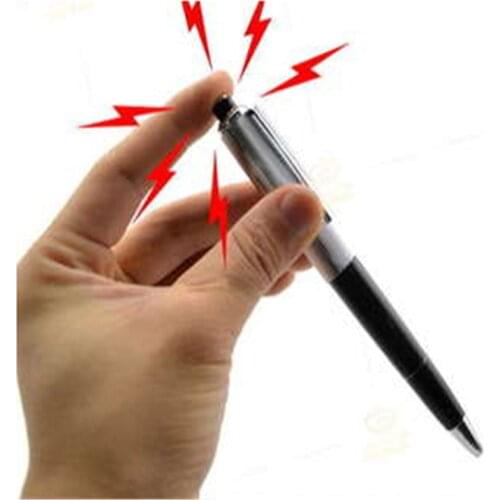 Electric Shocker Pen Magic Tricks Close Up Magia Shocking Toys Joke Prank Tricks Illusion Gimmick Props Funny Professional