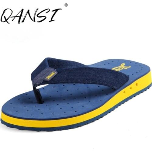 EVA Casual Flat Men Flip Flops Indoor Comfortable Non-slip Bathroom Men Bathe Shoes Light Outdoor Beach Men Slippers Summer 2021