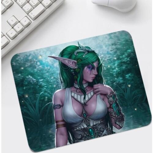 Warcraft Gaming Mouse-Pad Small Size Wars Play Mats Natural Softy Rubber Table Pad for WOW LOL DOTA Games No Locking Cheaper
