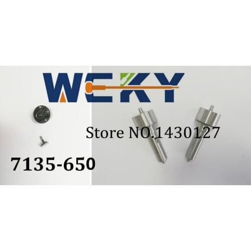 Diesel Fuel Repair Kit 7135-650 Include 9308-621C 28538389 28440421 Valve And L157PBD Nozzle For EJBR04701D