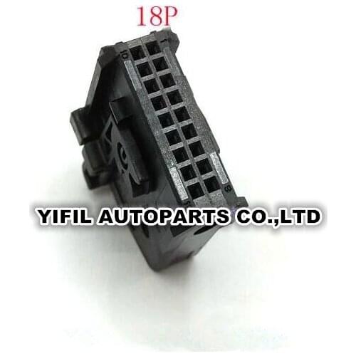 2/4/10pcs/lot TE 18 Pin/Way Automobile Wiring Harness Modification Instrument Plug Connector For AUDI VW BENZ BMW 1-1355350-1